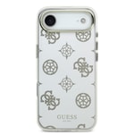 Apple iPhone 17 Air Kılıf Guess Orjinal Lisanslı Metal Kamera Çerçeveli Simli Aynalı Kapak