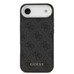 Apple iPhone 17 Air Kılıf Guess Orjinal Lisanslı M-safe Şarj Özellikli 4G Klasik Yazı Logolu Kapak