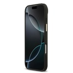 Apple iPhone 17 Air Kılıf Guess Orjinal Lisanslı M-safe Şarj Özellikli 4G Desenli PU Metal Plaka Klasik Logolu Kapak