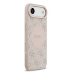 Apple iPhone 17 Air Kılıf Guess Orjinal Lisanslı M-safe Şarj Özellikli Yazı Logolu Circle Classic Kapak