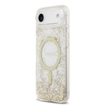 Apple iPhone 17 Air Kılıf Guess Orjinal Lisanslı M-safe Şarj Özellikli Transparan Resin Bottom Kapak