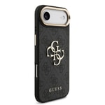 Apple iPhone 17 Air Kılıf Guess Orjinal Lisanslı 4G Büyük Metal Logolu Kalın Askılı Kapak