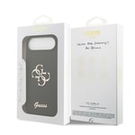 Apple iPhone 17 Air Kılıf Guess Orjinal Lisanslı Grained Yazı Logolu Kapak