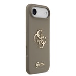 Apple iPhone 17 Air Kılıf Guess Orjinal Lisanslı Grained Yazı Logolu Kapak