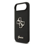 Apple iPhone 17 Air Kılıf Guess Orjinal Lisanslı Grained Yazı Logolu Kapak