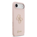 Apple iPhone 17 Air Kılıf Guess Orjinal Lisanslı Grained Yazı Logolu Kapak