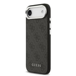 Apple iPhone 17 Air Kılıf Guess Orjinal Lisanslı M-safe Şarj Özellikli 4G Klasik Yazı Logolu Kapak