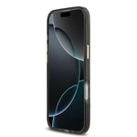 Apple iPhone 17 Air Kılıf Guess Orjinal Lisanslı M-safe Şarj Özellikli Yazı Logolu Python Desenli Kapak