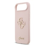 Apple iPhone 17 Air Kılıf Guess Orjinal Lisanslı Grained Yazı Logolu Kapak