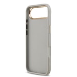 Apple iPhone 17 Air Kılıf Guess Orjinal Lisanslı 4G Büyük Metal Kamera Çerçeveli ve Logolu Glitter Kapak