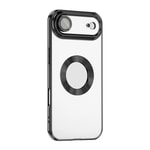 Apple iPhone 17 Air Kılıf Kamera Korumalı Logo Gösteren Zore Omega Kapak