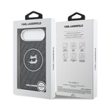Apple iPhone 17 Air Kılıf Karl Lagerfeld Orjinal Lisanslı IML Baskılı Choupette Heads Kapak