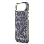 Apple iPhone 17 Air Kılıf Karl Lagerfeld Orjinal Lisanslı M-safe Şarj Özellikli IML Leopar Baskılı Kapak