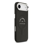 Apple iPhone 17 Air Kılıf Karl Lagerfeld Orjinal Lisanslı M-safe Şarj Özellikli Metal Kamera ve Buton Tasarımlı Paris RSG PU Deri Kapak