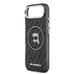 Apple iPhone 17 Air Kılıf Karl Lagerfeld Orjinal Lisanslı IML Baskılı KL Heads Kapak