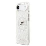 Apple iPhone 17 Air Kılıf Karl Lagerfeld Orjinal Lisanslı Parlayan Simli Karl & Choupette Heads Kapak