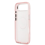 Apple iPhone 17 Air Kılıf Karl Lagerfeld Orjinal Lisanslı Parlayan Simli Karl & Choupette Heads Kapak