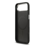 Apple iPhone 17 Air Kılıf Karl Lagerfeld Orjinal Lisanslı M-safe Şarj Özellikli Metal Kamera ve Buton Tasarımlı K&C PU Deri Kapak