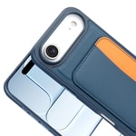 Apple iPhone 17 Air Kılıf Kartlıklı Zore X-Kart Silikon Kapak