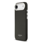 Apple iPhone 17 Air Kılıf Lacoste Orjinal Lisanslı M-safe Şarj Özellikli Champs Elysees PU Deri Tasarımlı Kapak