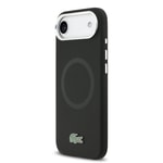 Apple iPhone 17 Air Kılıf Lacoste Orjinal Lisanslı M-safe Şarj Özellikli İkonik Logolu Metal Kamera Çerçeveli Silikon Kapak