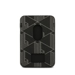 Apple iPhone 17 Air Kılıf Lacoste Orjinal Lisanslı M-safe Şarj Özellikli PU Deri Tasarımlı Kartlıklı Karışık Monogram Desenli Kapak