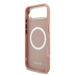 Apple iPhone 17 Air Kılıf Lacoste Orjinal Lisanslı M-safe Şarj Özellikli Champs Elysees PU Deri Tasarımlı Kapak