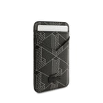 Apple iPhone 17 Air Kılıf Lacoste Orjinal Lisanslı M-safe Şarj Özellikli PU Deri Tasarımlı Kartlıklı Karışık Monogram Desenli Kapak
