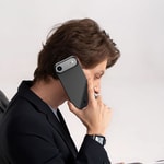 Apple iPhone 17 Air Kılıf M-safe Şarj Özellikli Kamera Standlı Wiwu DCC-206 Aramid Air Kapak