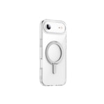 Apple iPhone 17 Air Kılıf M-safe Şarj Özellikli Wiwu MCC-201 iShield Ultra Serisi Standlı Crystal Sert PC Kapak