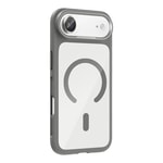 Apple iPhone 17 Air Kılıf M-Safe Şarj Özellikli Metal Kamera Çerçeveli Zore Tiko Kapak