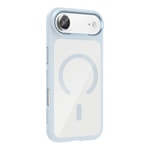 Apple iPhone 17 Air Kılıf M-Safe Şarj Özellikli Metal Kamera Çerçeveli Zore Tiko Kapak