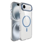 Apple iPhone 17 Air Kılıf M-safe Şarj Özellikli Airbagli Kamera Standlı Zore Azor Kapak