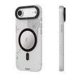 Apple iPhone 17 Air Kılıf M-safe Şarj Özellikli Disk Desenli Youngkit Disc Battle Kapak
