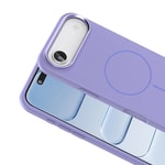 Apple iPhone 17 Air Kılıf M-Safe Şarj Özellikli Metal Kamera Çerçeveli Zore Edi Silikon Kapak