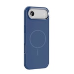 Apple iPhone 17 Air Kılıf M-Safe Şarj Özellikli Metal Kamera Çerçeveli Zore Edi Silikon Kapak
