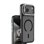 Apple iPhone 17 Air Kılıf M-safe Şarj Özellikli Metal Kamera Standlı Lenyes CK226 PC Kapak