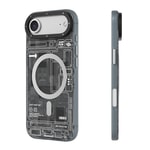 Apple iPhone 17 Air Kılıf M-safe Şarj Özellikli Kamera Denetim Butonlu Youngkit Technology Serisi Kapak