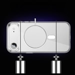 Apple iPhone 17 Air Kılıf M-safe Şarj Özellikli Transparan Sert PC Wlons Pita Kapak
