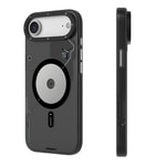 Apple iPhone 17 Air Kılıf M-safe Şarj Özellikli Disk Desenli Youngkit Disc Battle Kapak