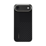 Apple iPhone 17 Air Kılıf M-safe Şarj Özellikli Karbon Fiber Benks Montage ArmorAir Kevlar Kapak