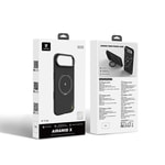 Apple iPhone 17 Air Kılıf M-safe Şarj Özellikli Metal Standlı Lenyes CK225 Kapak