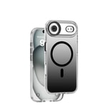 Apple iPhone 17 Air Kılıf M-safe Şarj Özellikli Sararmaya Karşı Dayanıklı Mutural Icesense Serisi Kapak