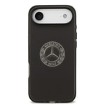 Apple iPhone 17 Air Kılıf Mercedes Benz Orjinal Lisanslı M-safe Şarj Özellikli Buzlu PC Nostaljik Yıldız Dizayn Kapak