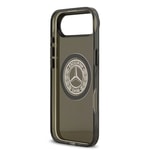 Apple iPhone 17 Air Kılıf Mercedes Benz Orjinal Lisanslı M-safe Şarj Özellikli Buzlu PC Nostaljik Yıldız Dizayn Kapak