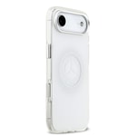 Apple iPhone 17 Air Kılıf Mercedes Benz Orjinal Lisanslı M-safe Şarj Özellikli Buzlu PC Nostaljik Yıldız Dizayn Kapak