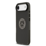 Apple iPhone 17 Air Kılıf Mercedes Benz Orjinal Lisanslı M-safe Şarj Özellikli Buzlu PC Nostaljik Yıldız Dizayn Kapak