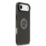 Apple iPhone 17 Air Kılıf Mercedes Benz Orjinal Lisanslı M-safe Şarj Özellikli Buzlu PC Nostaljik Yıldız Dizayn Kapak