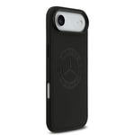 Apple iPhone 17 Air Kılıf Mercedes Benz Orjinal Lisanslı M-safe Şarj Özellikli Hakiki Deri Nostaljik Yıldız Dizayn Kapak