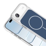 Apple iPhone 17 Air Kılıf Metal Buton Tasarımlı Zore İkonik Sert Silikon Kapak
